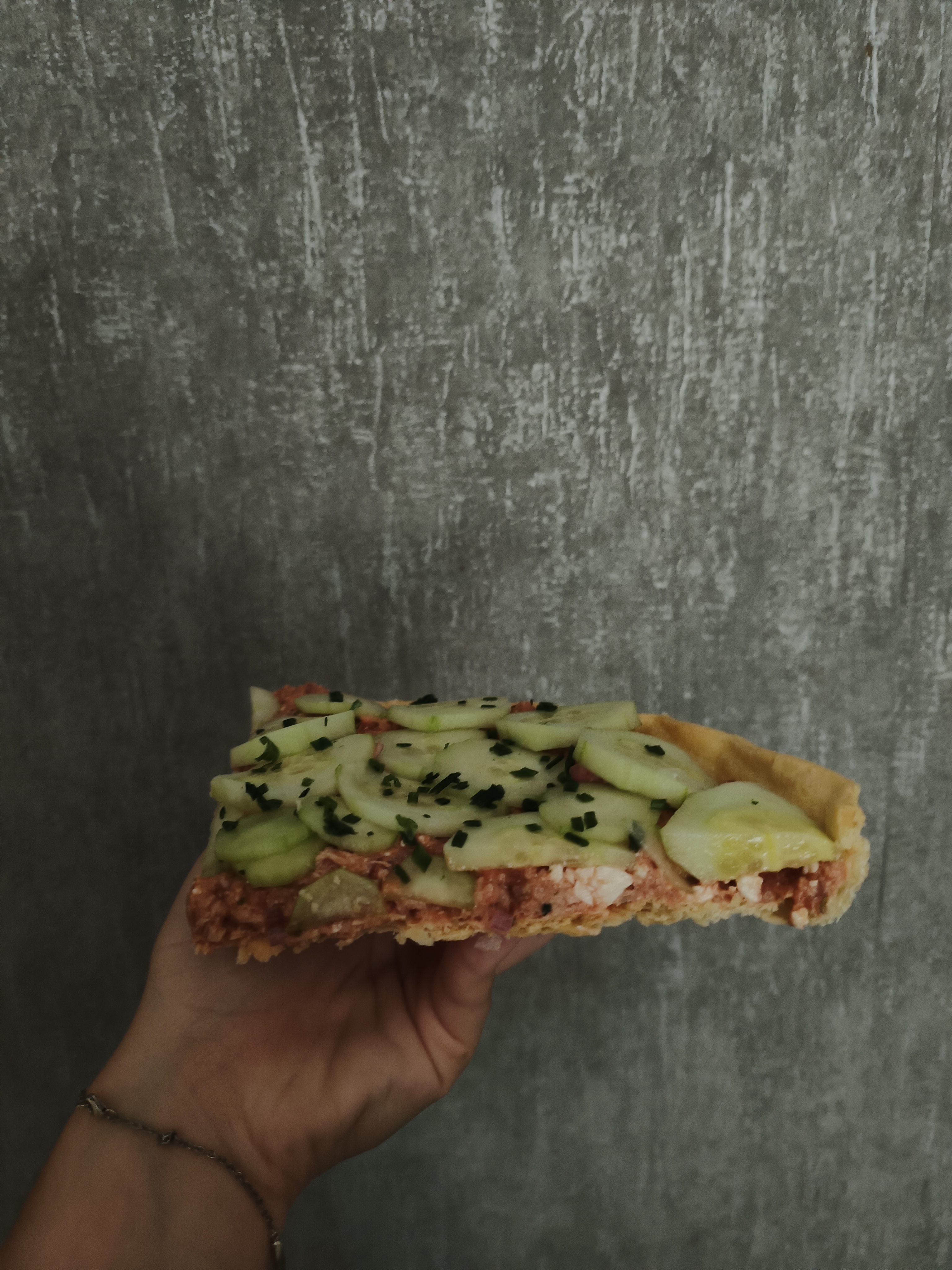 Tarte aux crudités